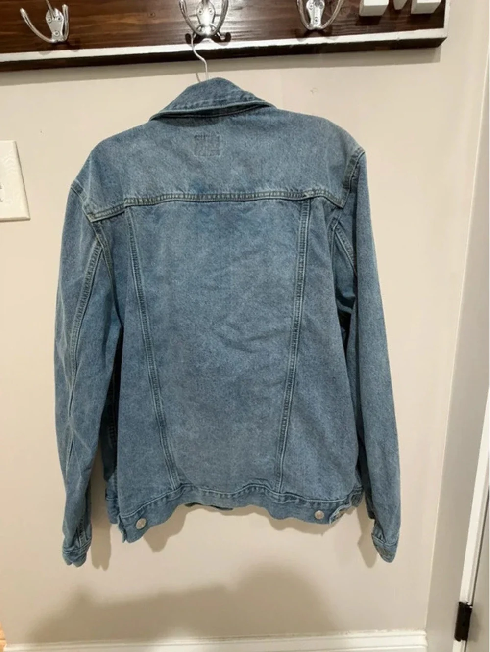 Roebuck XXL denim jacket.